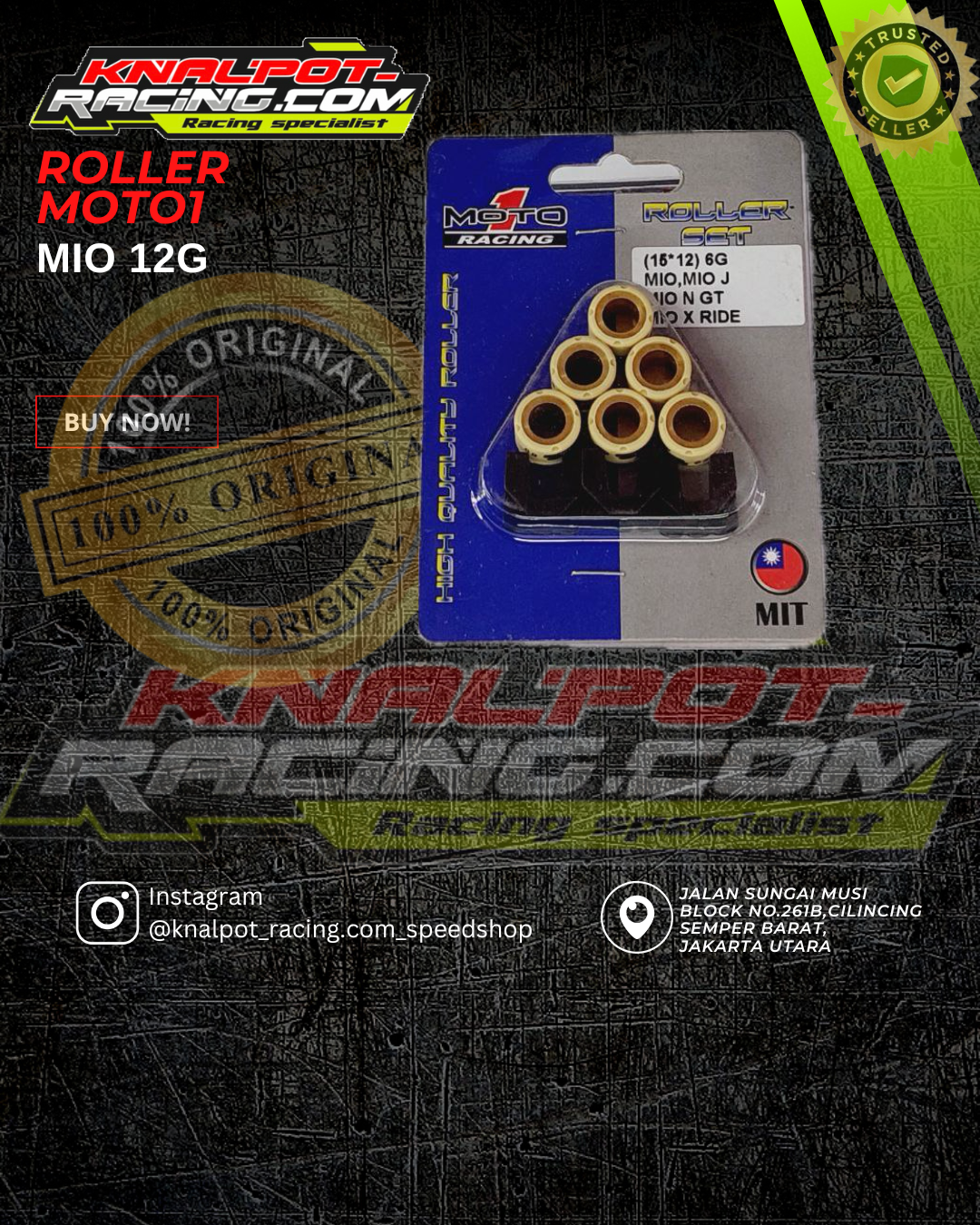 ROLLER MOTO1 MIO 12G 